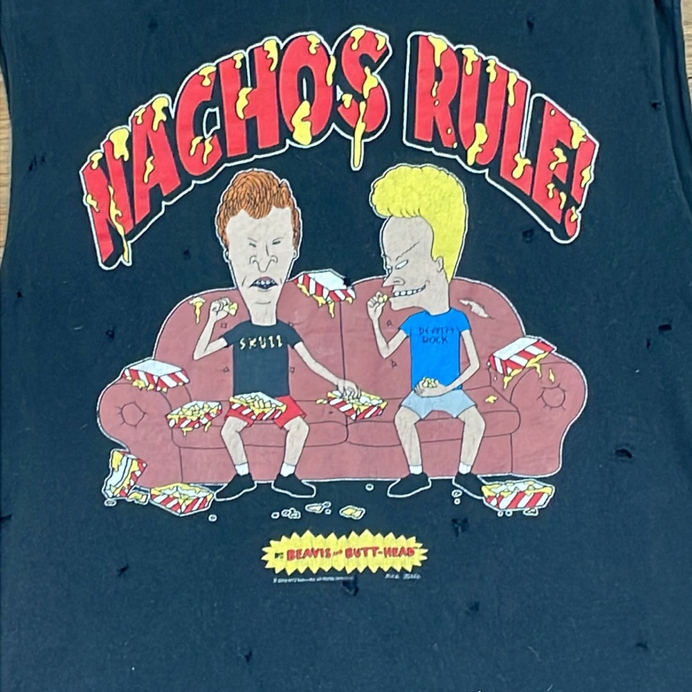 Super rare 90’s vintage Beavis and Butthead MTV Tank size medium